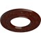 Ekena Millwork Daniela Ceiling Medallion (Fits Canopies up to 3 7/8"), 8"OD x 3 7/8"ID x 1/2"P, Brushed Mahogany CM08DNBMF - alternate 2